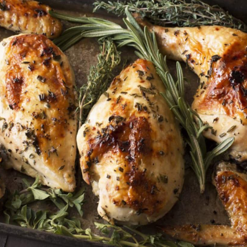 roasted chicken with herbs recipe